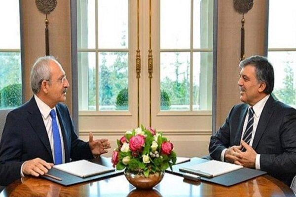 توافق گل و قلیچداراوغلو برای معرفی نامزد مشترک در انتخابات توافق گل و قلیچداراوغلو برای معرفی نامزد مشترک در انتخابات 2023