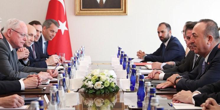 با وجود تنش ها، مقام های ارشد آمریکا و ترکیه با هم دیدار کردند